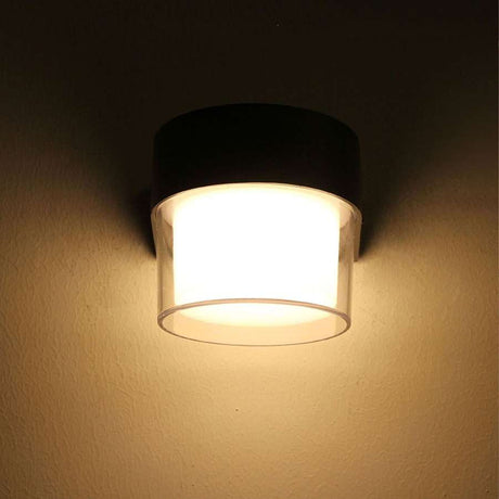 Aveline Outdoor Wall Light in Black