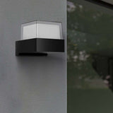 Aveline Outdoor Wall Light in Black