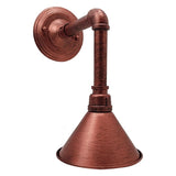 Patina Cone Shade Wall Sconce
